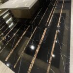 long black marble tiles