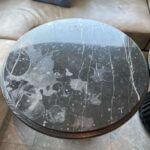 grey marble table